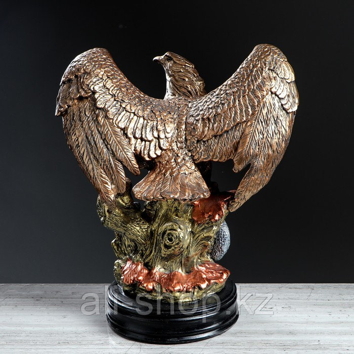 Статуэтка "Орёл огромный со змеёй", бронзовый, 43 см - фото 4 - id-p113483837