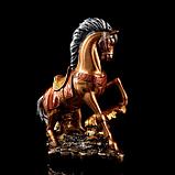 Сувенир "Конь на дыбах" 36 см, цвет бронзовый, фото 3