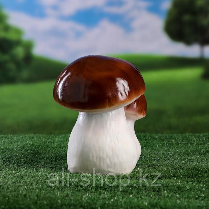 Садовая фигура "Пара белых грибов", белый цвет, 18 см - фото 2 - id-p113483984