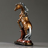 Сувенир "Конь на дыбах" 29 см, бронза, микс, фото 8