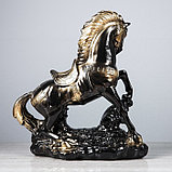 Сувенир "Конь на дыбах", чёрный, 37 см, фото 2