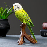 Фигурка "Зеленый попугай" 9,7 х 8 х 16,5см, фото 2