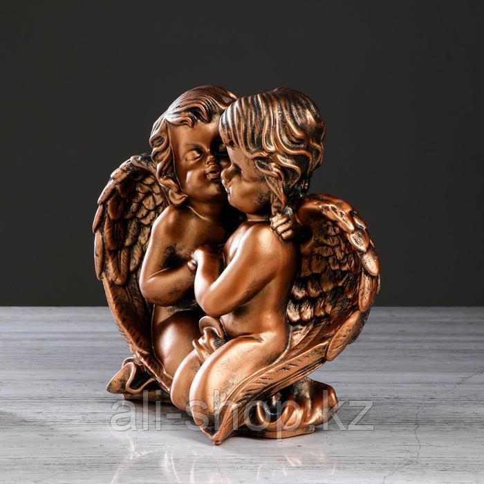 Статуэтка "Ангелы влюбленная пара", бронзовая, 27 см - фото 2 - id-p113485839
