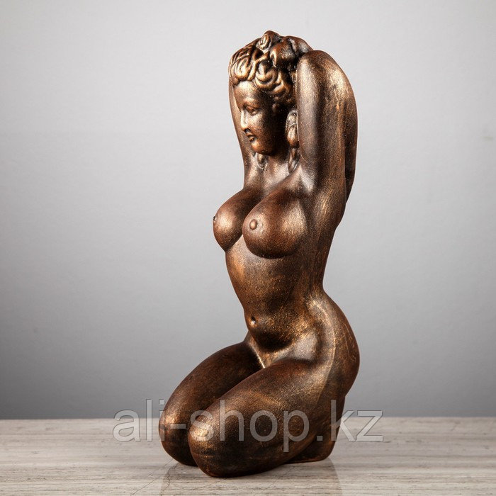 Статуэтка "Дама", бронза, керамика, 38 см - фото 2 - id-p113484346