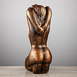 Статуэтка "Дама", бронза, керамика, 38 см, фото 3