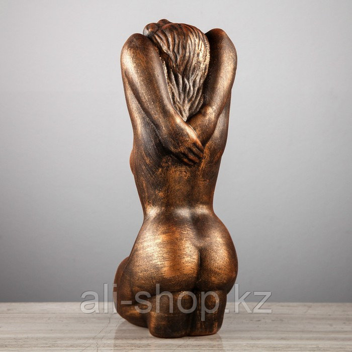 Статуэтка "Дама", бронза, керамика, 38 см - фото 3 - id-p113484346