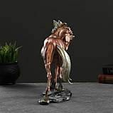 Фигура "Конь гарцующий" бронза,  35х27см, фото 3