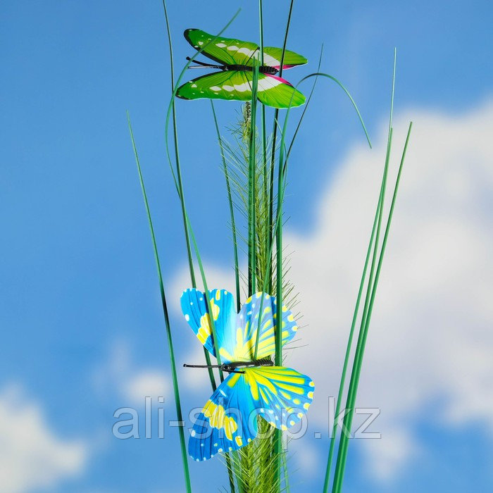 Штекер садовый, декоративный "Бабочки" 5х5см, 75см - фото 2 - id-p113484437