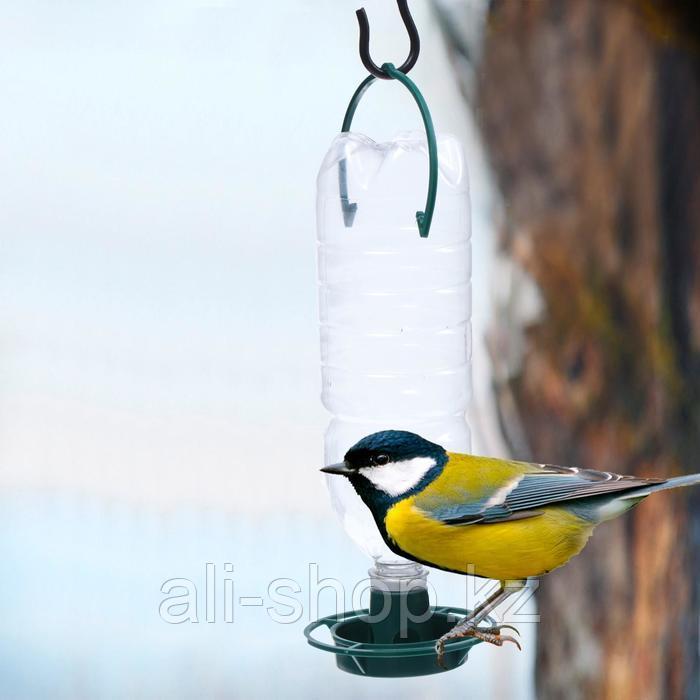 Кормушка для птиц «Бункер», 4,5 × 12,5 см, под бутылку, пластик - фото 1 - id-p113485225