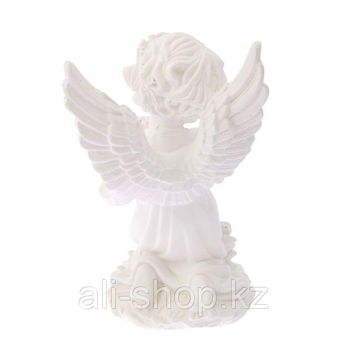 Светящаяся фигура "Ангел с чашей цветов" 15х15х32см - фото 5 - id-p113485615