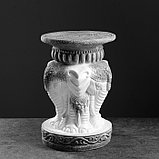 Подставка "Три слона" античная, 40х32х32см, фото 2