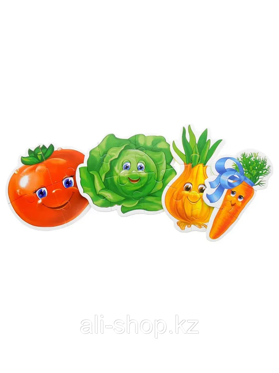 Пазлы мягкие Baby puzzle "Овощи" VT1106-03 ВладиТ - фото 1 - id-p113487189