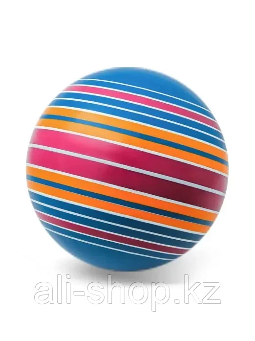 Мяч резиновый 200 мм.Полосатик Р3-200 - фото 1 - id-p113488362