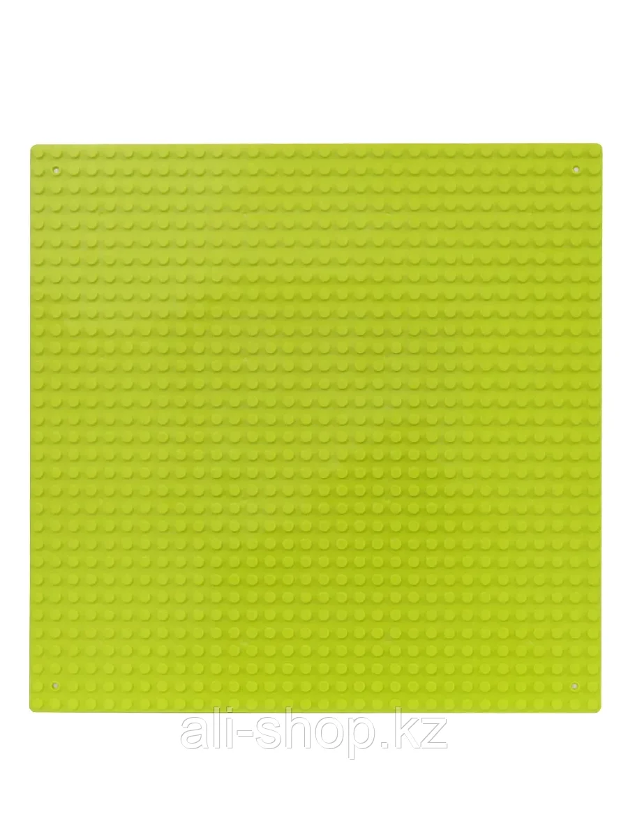 Игровое поле для конструирования 25,5*25,5 см (диаметр 0,5см) LC-001-3 светло-зеленое - фото 1 - id-p105329636