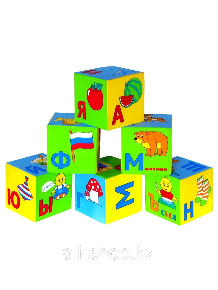 Кубики Азбука в картинках 207 Мякиши - фото 1 - id-p113488523