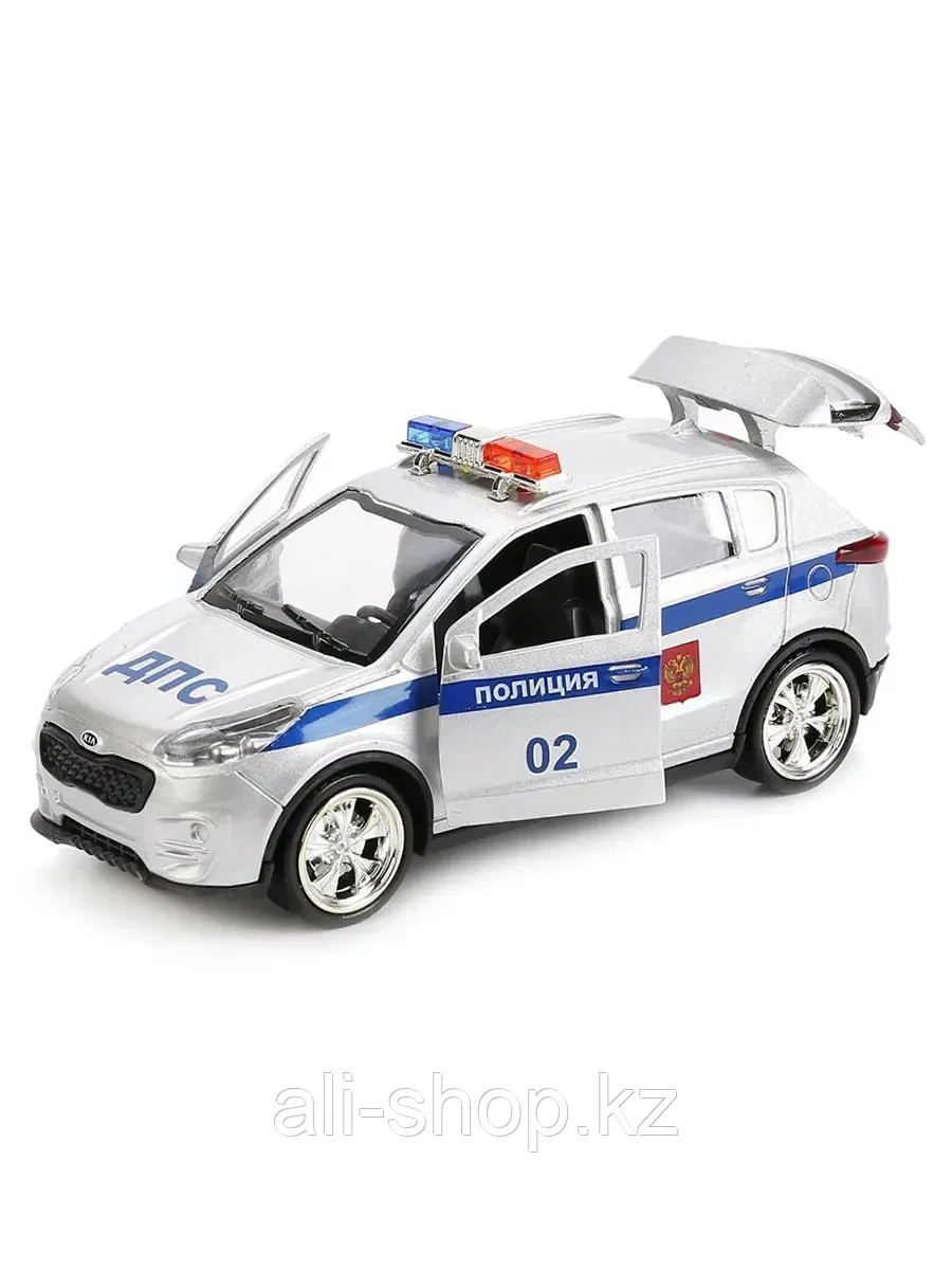 Модель машины KIA SPORTAGE-POLICE Полиция (12см) SPORTAGE-POLICE ТЕХНОПАРК - фото 3 - id-p113488734