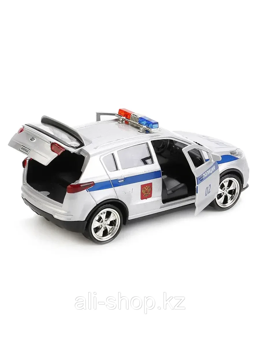 Модель машины KIA SPORTAGE-POLICE Полиция (12см) SPORTAGE-POLICE ТЕХНОПАРК - фото 5 - id-p113488734