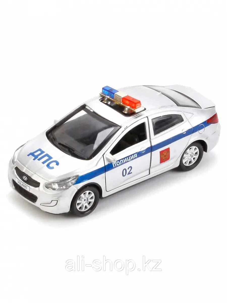 Модель машины SOLARIS-POLICE Полиция (12см) SOLARIS-POLICE ТЕХНОПАРК - фото 1 - id-p113488740