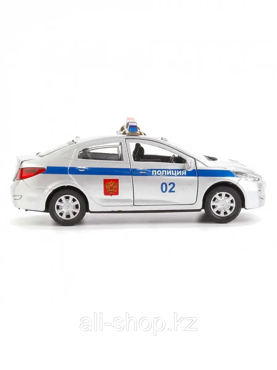 Модель машины SOLARIS-POLICE Полиция (12см) SOLARIS-POLICE ТЕХНОПАРК - фото 3 - id-p113488740