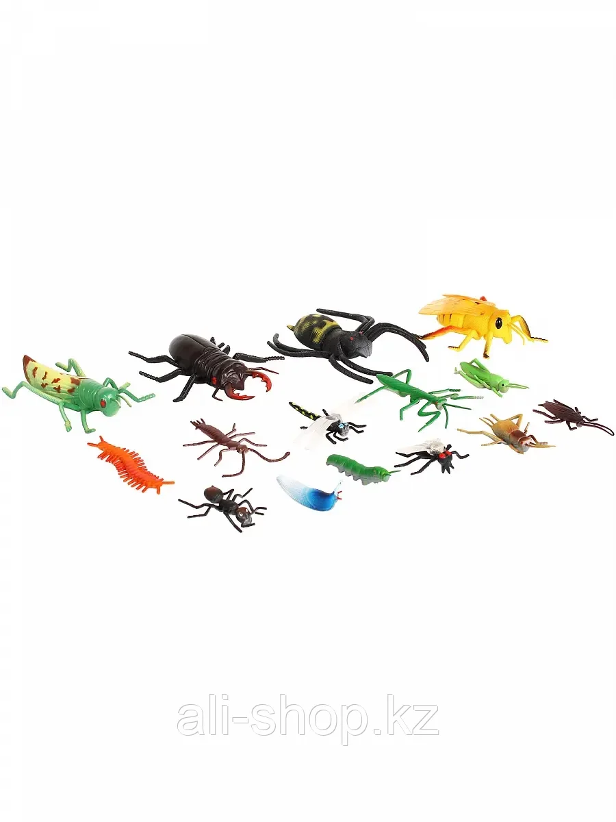 Набор животных P603/16 насекомые в уп. - фото 1 - id-p113488872