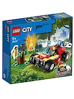 Конструктор Орман рт с ндірушілері 84 бала. 60247 LEGO City Fire