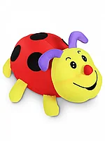 Мягкая игрушка Божья коровка-антистресс красно-желтая 35 см 1542-51-1 ТМ Коробейники
