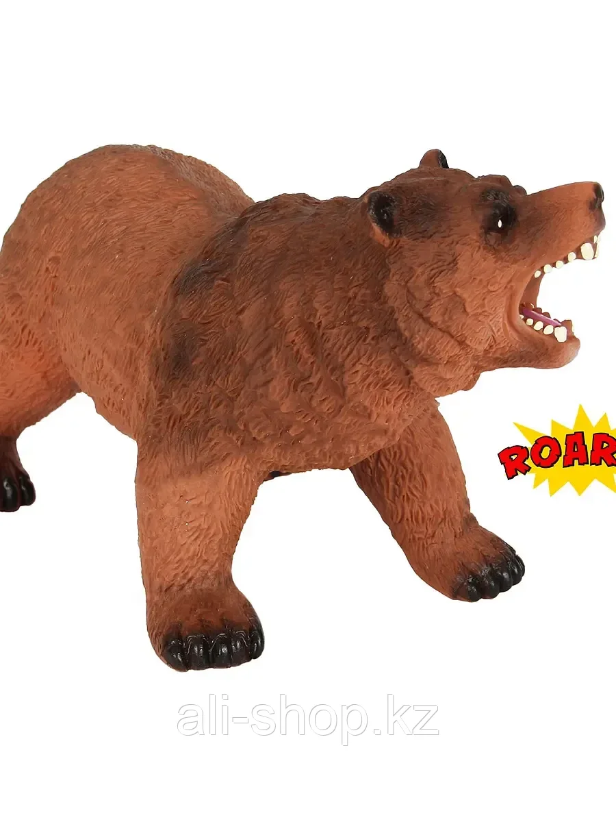 Детская игрушка животного в виде Бурого медведя 80024-1 - фото 1 - id-p113490231