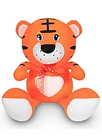 Мягкая игрушка Тигренок-антистресс оранжевый 44 см 1542-54-1 ТМ Коробейники