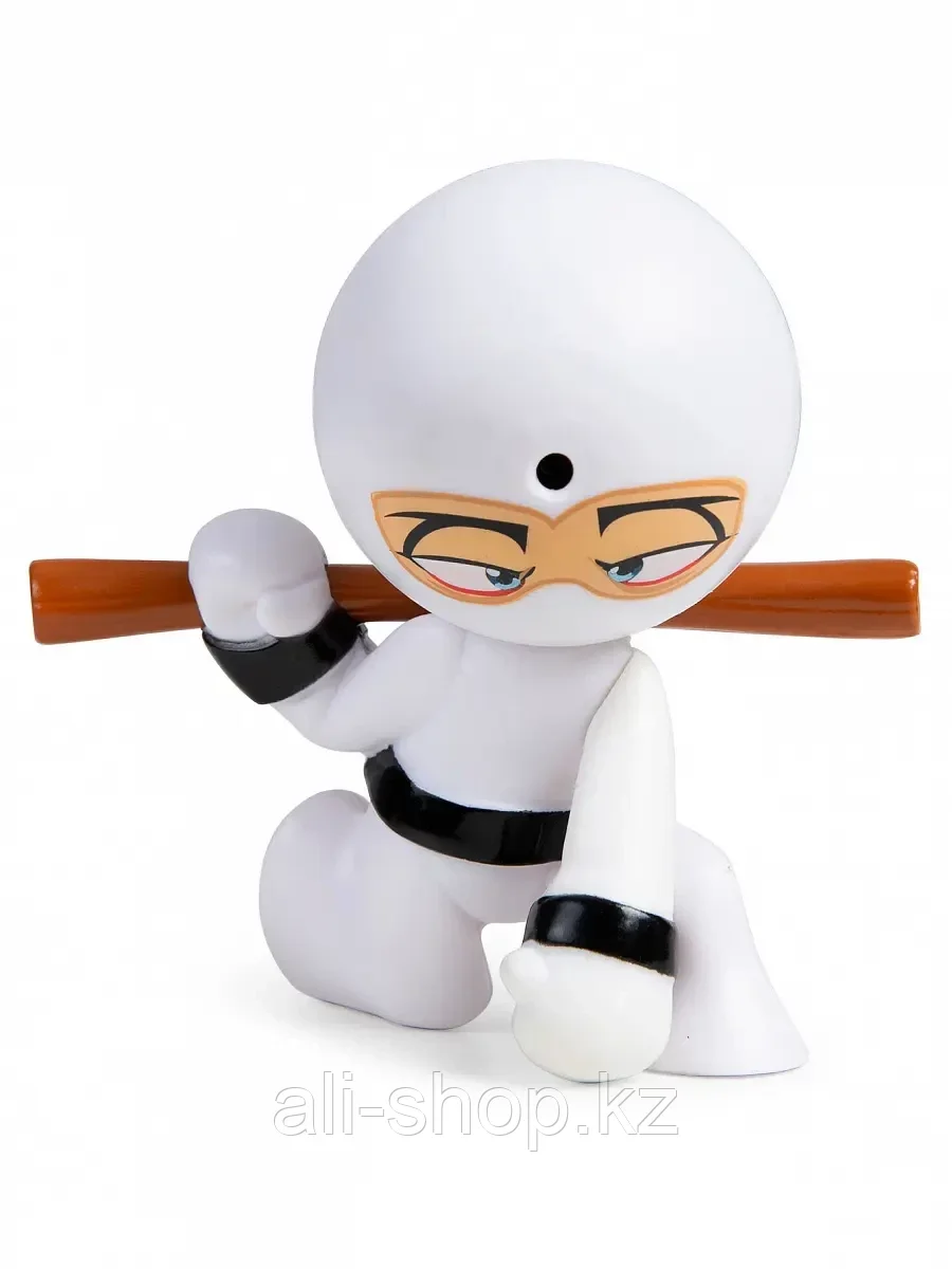 Фарт Ниндзя "Пукающий", белый с шестом 37003 TM Fart Ninjas - фото 1 - id-p113489953