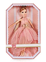 Кукла 7721-F в персиковом платье