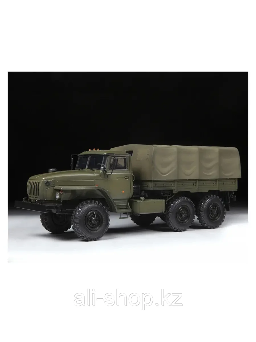 Сборная модель Российский армейский грузовик Урал-4320 357 дет.3654 Звезда - фото 3 - id-p113491790