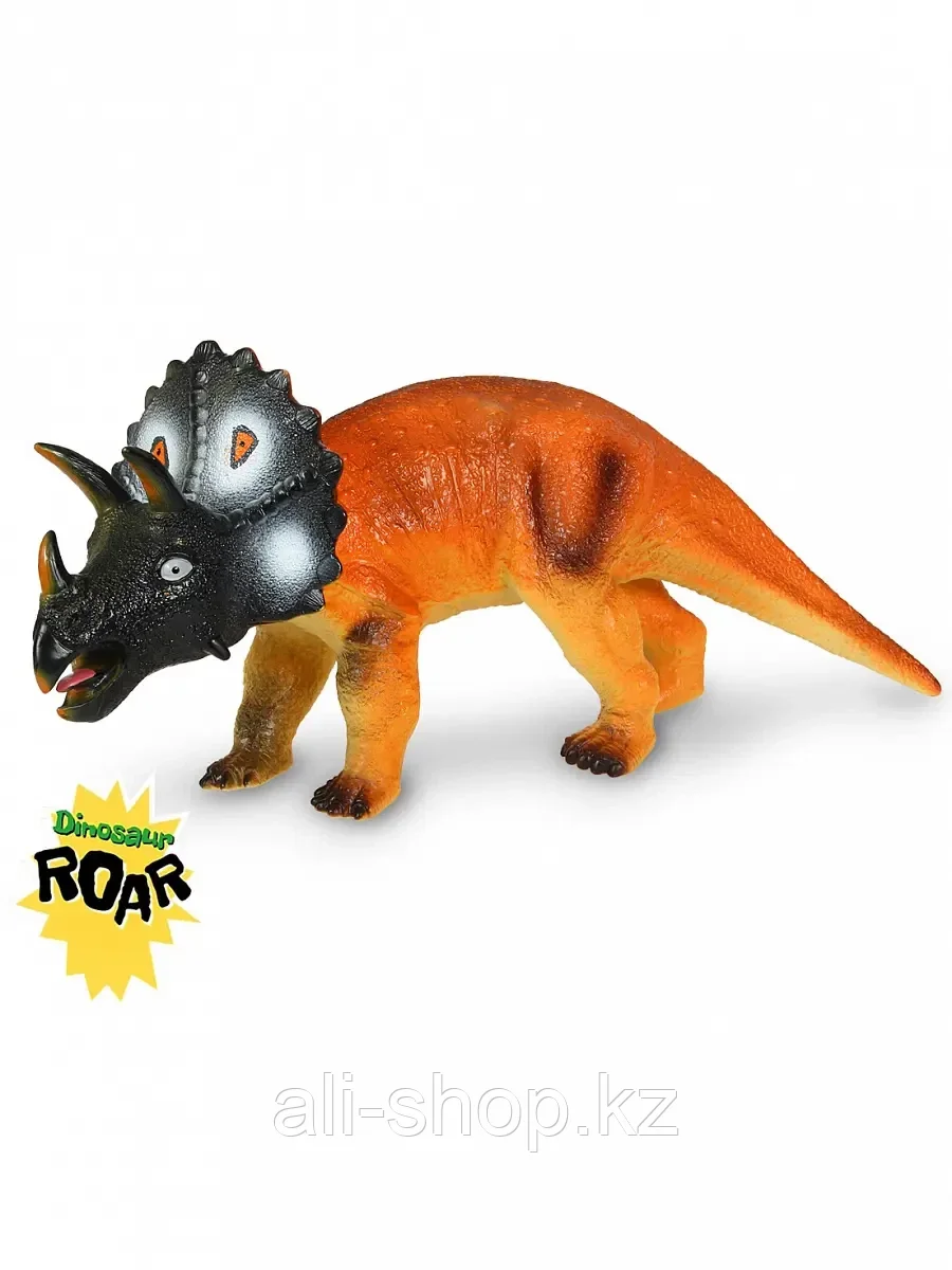 Детская игрушка виде динозавра - Трицератопс 80012 - фото 1 - id-p105331925