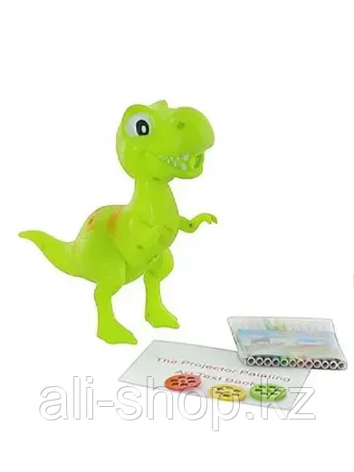 Проектор для рисования Динозавр с фломастерами 6618/1182210 - фото 1 - id-p113491188
