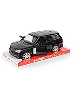 Машина инерционная 1:12 X1201B черный Range Rover п/к