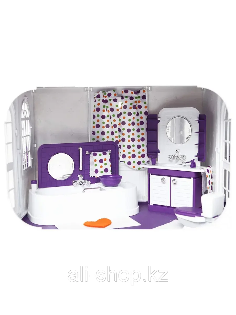 Мебель для куклы Ванная комната "Конфетти" С-1333 Огонек - фото 5 - id-p113491870