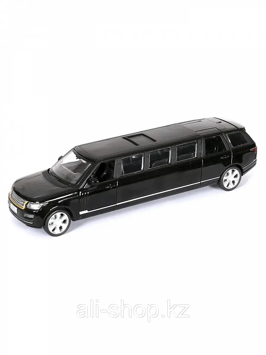 Модель машины Лимузин Range Rover 1:32 (23,5см) свет,звук, инерция 6602 - фото 1 - id-p113491268