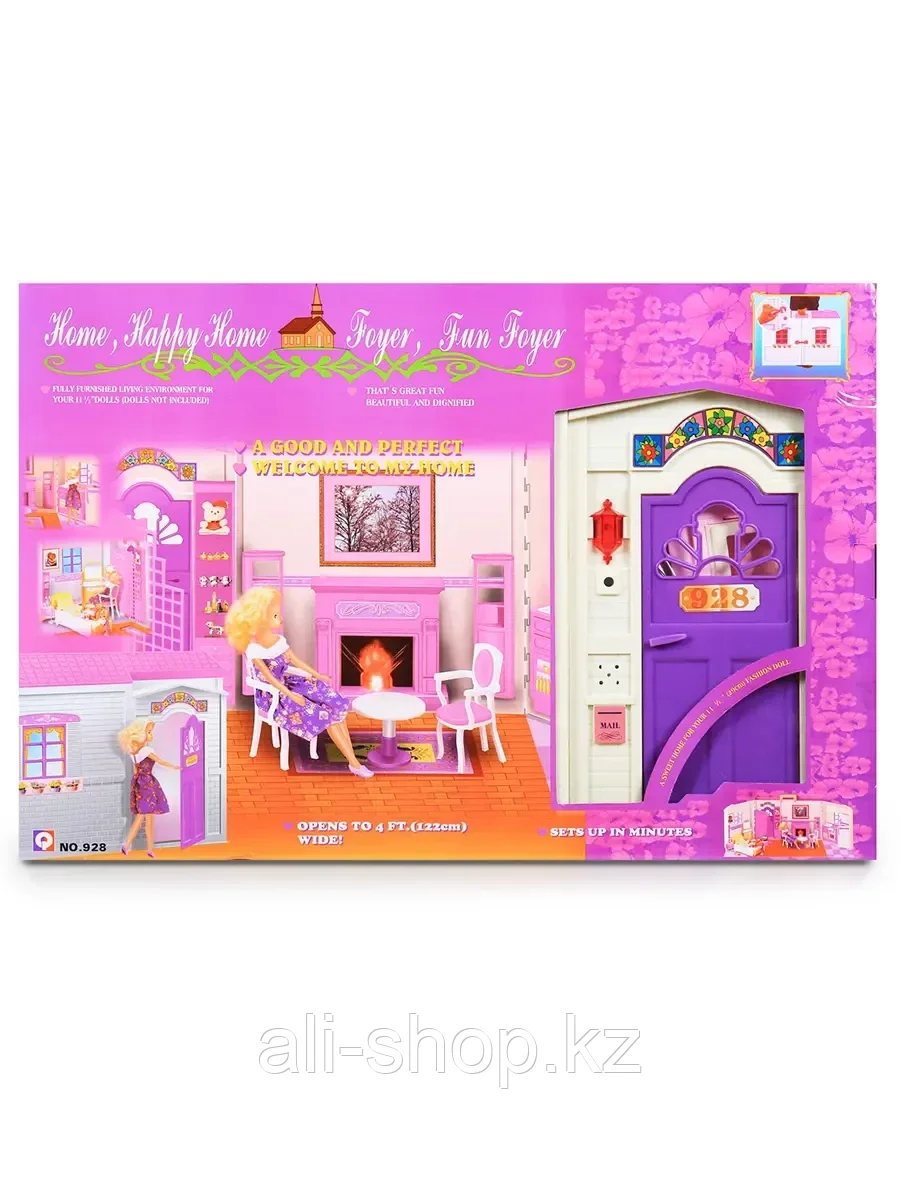 Дом для куклы 928 с мебелью - фото 1 - id-p113492758