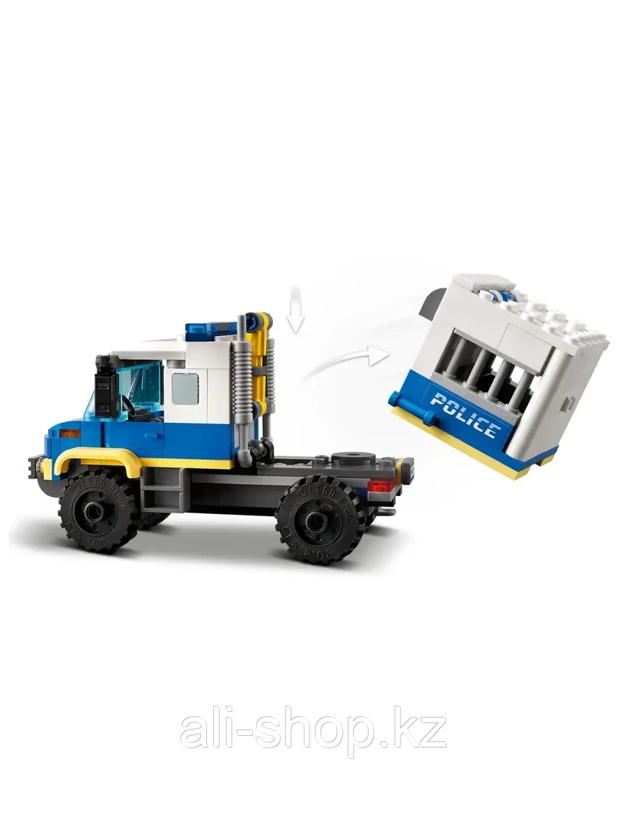 Конструктор Транспорт для перевозки преступников 244 дет. 60276 LEGO City Police - фото 5 - id-p113491565