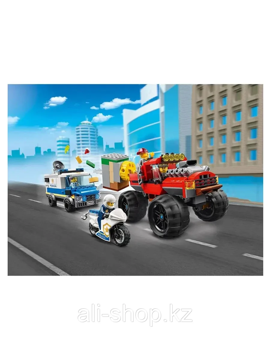 Конструктор Ограбление полицейского монстр-трака 362 дет. 60245 LEGO Сity Police - фото 3 - id-p113492920