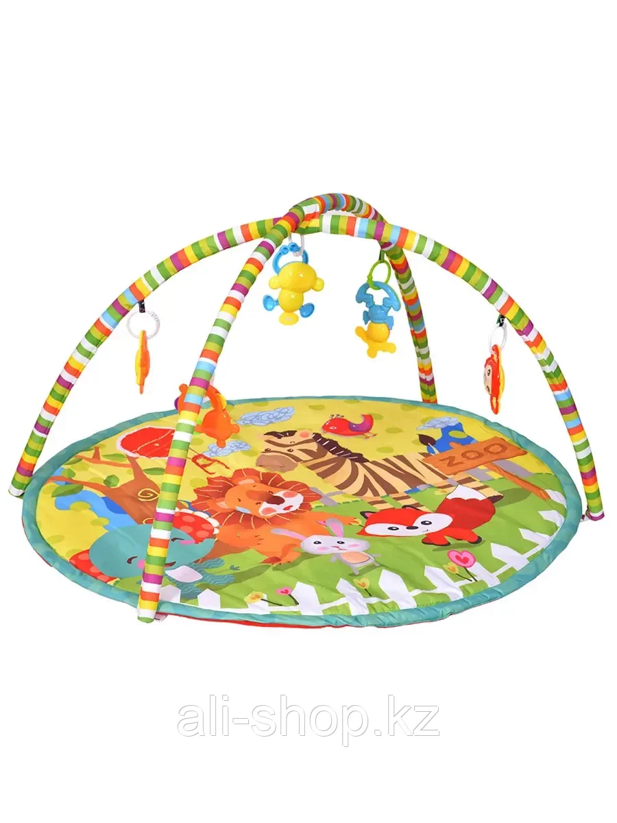 Детский коврик для 8801-17 c пластмассовыми игрушками - фото 1 - id-p105327860