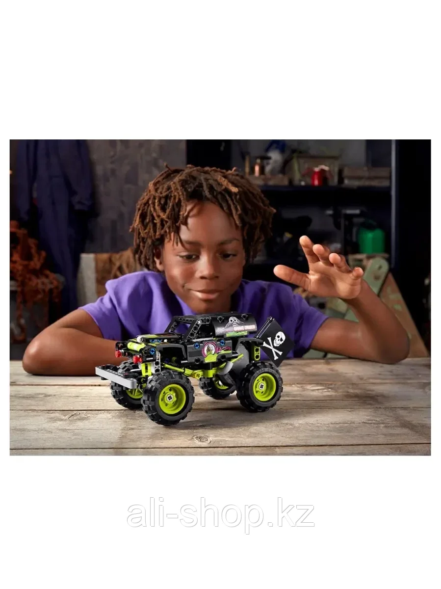 Конструктор Monster Jam® Grave Digger® 212 дет. 42118 LEGO Technic - фото 8 - id-p113491709