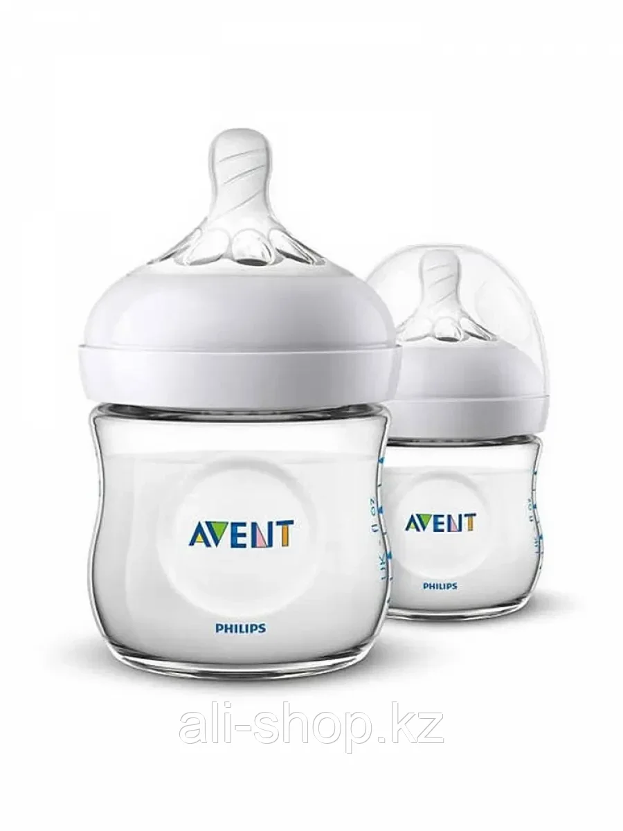 Бутылочка для кормления Philips Avent Серия Natural, 125мл.2шт в уп. - фото 1 - id-p113491715