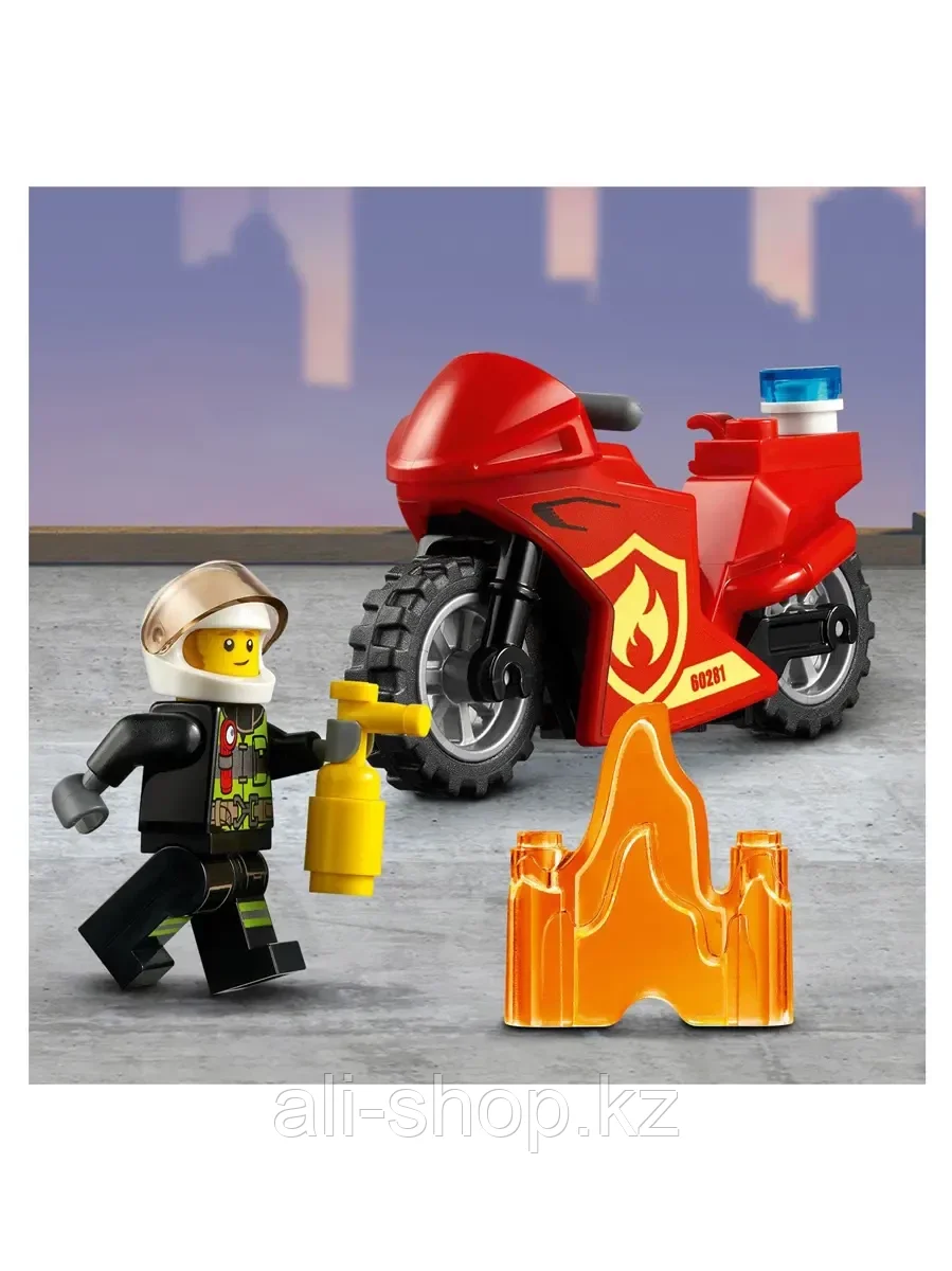Конструктор Спасательный пожарный вертолет 212 дет. 60281 LEGO City Fire - фото 6 - id-p105329586
