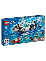 Конструктор Катер полицейчкого патруля 276 дет. 60277 LEGO City Police