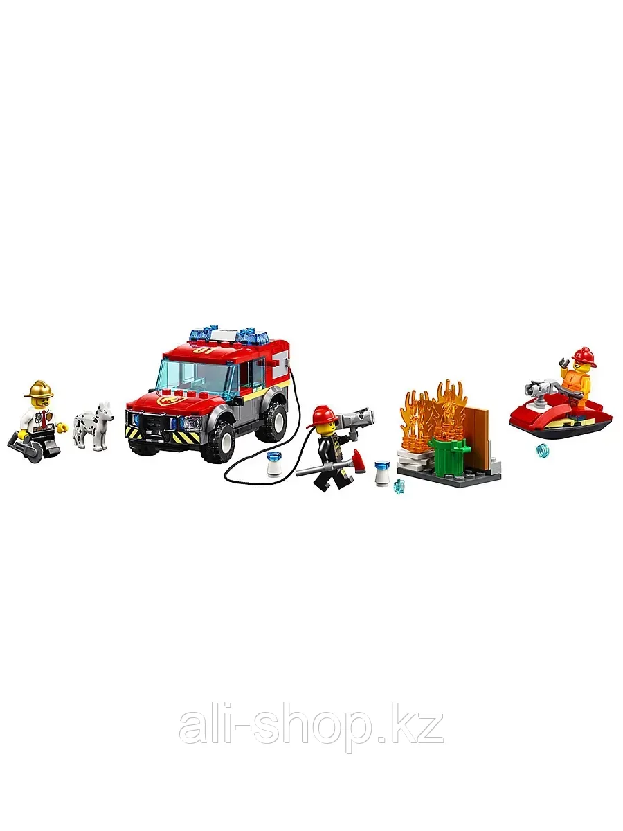 Конструктор Пожарные: Пожарное депо 509 дет. 60215 LEGO City - фото 4 - id-p113493026