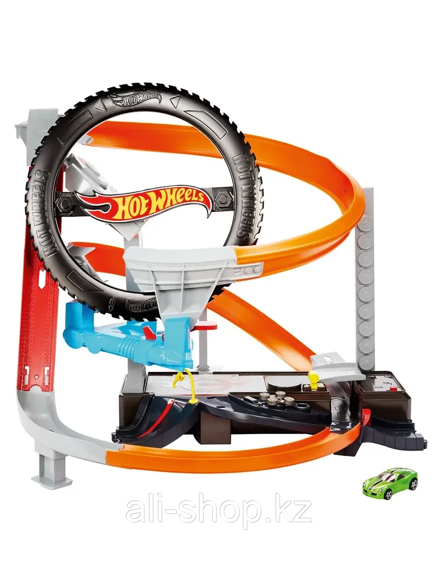 Игровой набор Hot Wheels Шиномонтажная мастерская GJL16 - фото 1 - id-p113493125