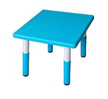 Детский стол голубой 60*60