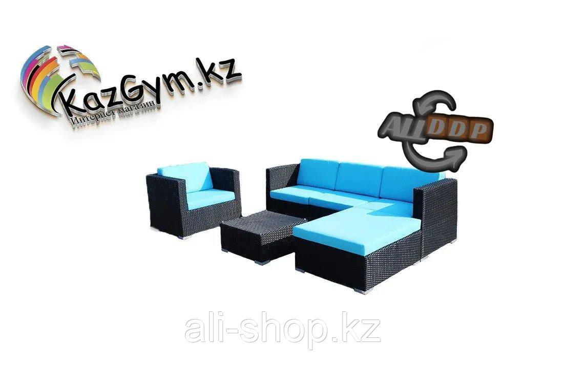 Комплект мебели "Оттава" (голубой/бежевый) - фото 1 - id-p113495399