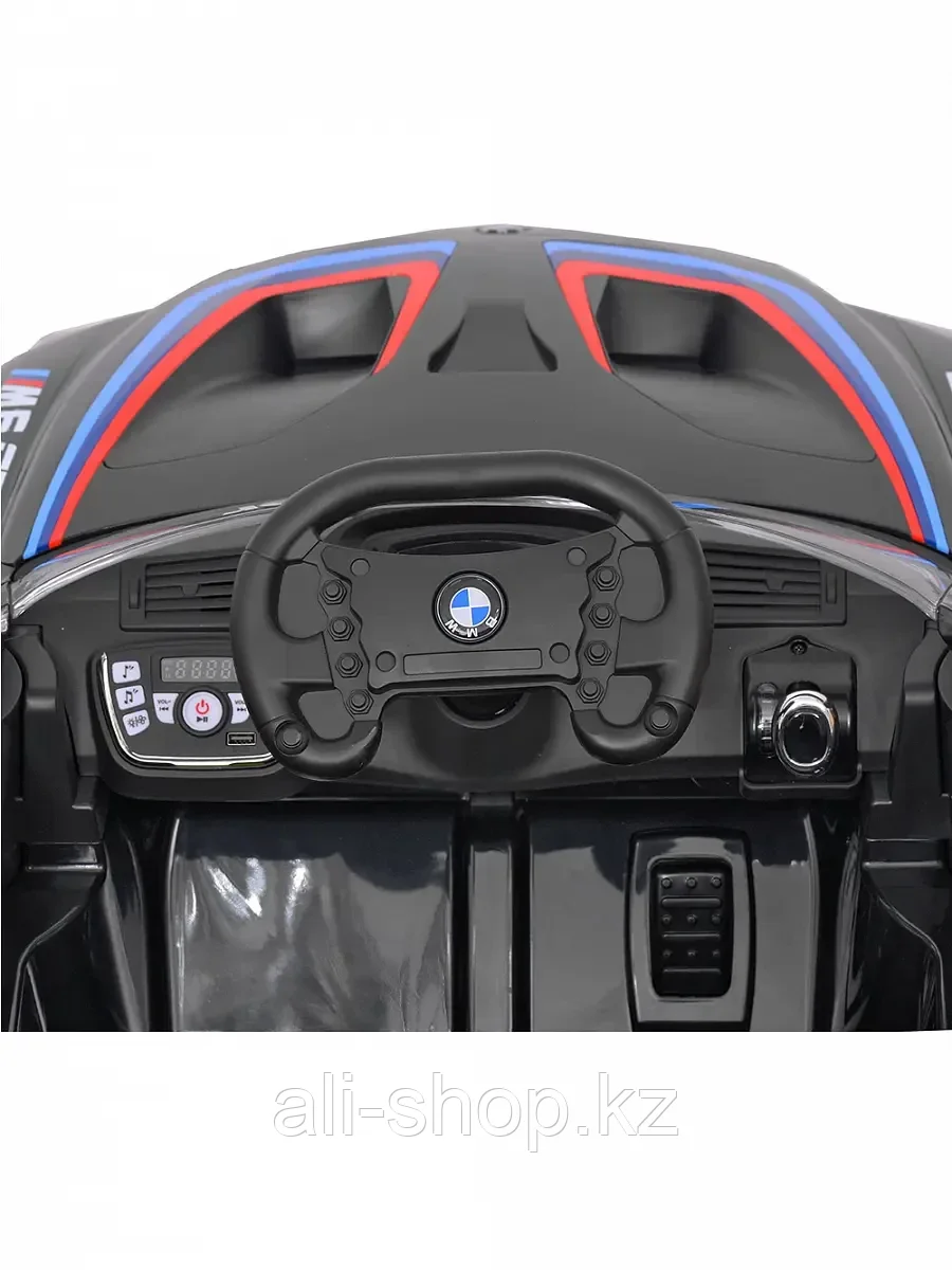 Машина BMW 6666R черн. на р/у - фото 5 - id-p113493334