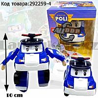 Трансформер игрушечный из серии Робокар Поли и его друзья для детей полицейская машина Поли